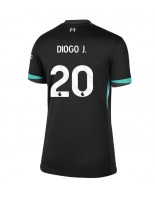 Liverpool Diogo Jota #20 Bortedrakt Dame 2024-25 Korte ermer